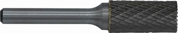 Hardmetaal stiftfrees ZYA-S cilindrisch met kop kruisvertand