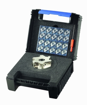 Hoekfrees 50mm opsteek met 16mm wisselplaten