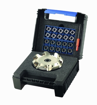 Vlakfrees 80mm opsteek met SN..12.. wisselplaten