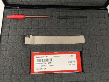 Set beitel SCLCR2020K09 + 10 x CCMT09T304-WM+CTCP115