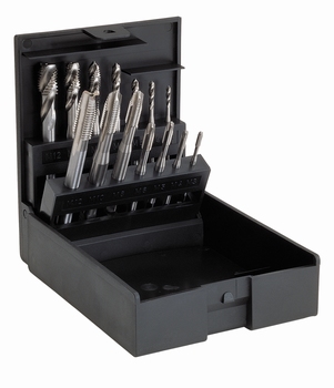 HSS-E machintappen M3-4-5-6-8-10-12 blind + doorl.