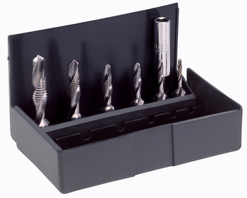 HSS-G kombitappenset M3-4-5-6-8-10 met 1/4'' opname