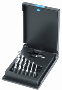 HSS-G kombitap M3-4-5-6-8-10 met 1/4'' opname