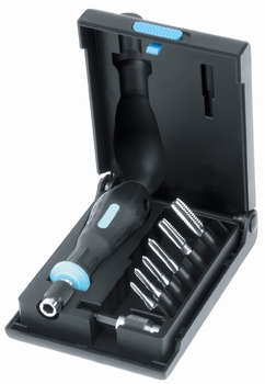 HSS-G tappenset m3-4-5-6-8-10 met 1/4'' opname