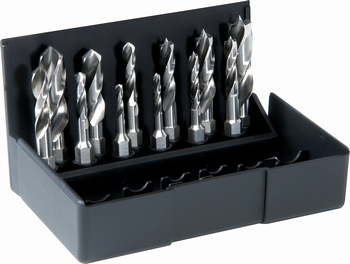 HSS-G hout/staalborenset met 1/4'' opname