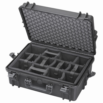 HD5019CAMTR 50,0 x 35,0 x 19,5cm padded divider met trolley
