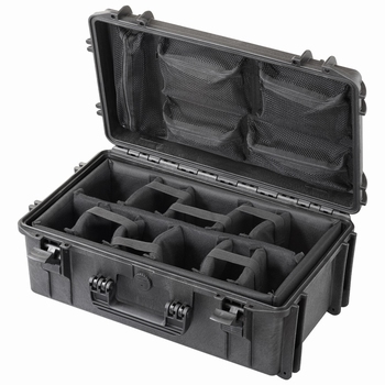 HD5220CAMORG 52,0 x 29,0 x 20,0cm padded dividers lid org.