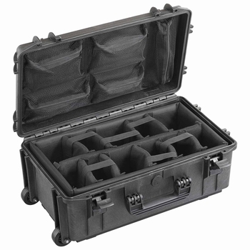 HD5220CAMORGTR 52,0 x 29,0 x 20,0cm trolley padded dividers
