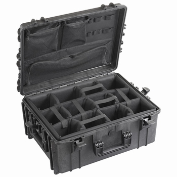 HD5324CAMORG 53,8 x 40,5 x 24,5cm padded dividers
