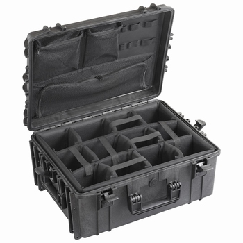 HD5324CAMORGTR 53,8 x 40,5 x 24,5cm trolley padded dividers