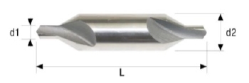HSS-E centerboor 3,15 x 8,00mm