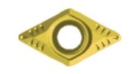 DCMT070204-WM+CTCM120HP voor rvs, per 10 verpakt